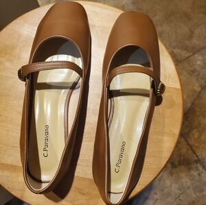 C. Paravana Women's Brown MaryJane Shoes Sz 9.5